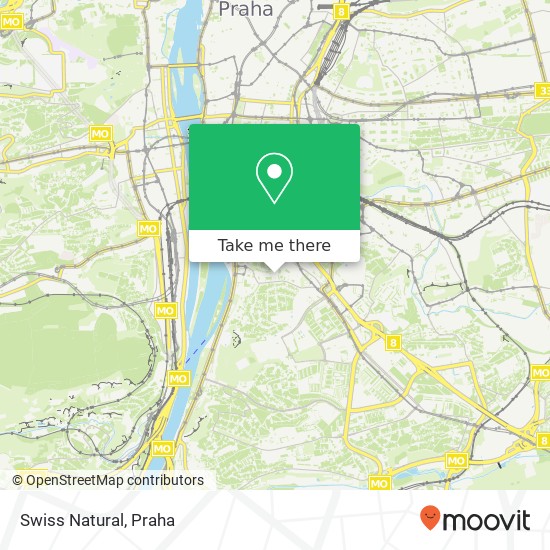 Swiss Natural, Sinkulova 683 / 34 147 00 Praha mapa