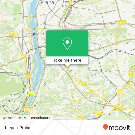 Klepac, 5. května 1125 / 40 140 00 Praha mapa