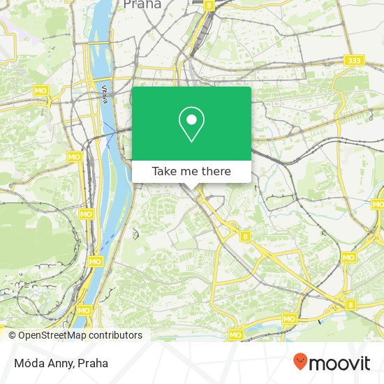 Móda Anny, Na Pankráci 71 140 00 Praha mapa