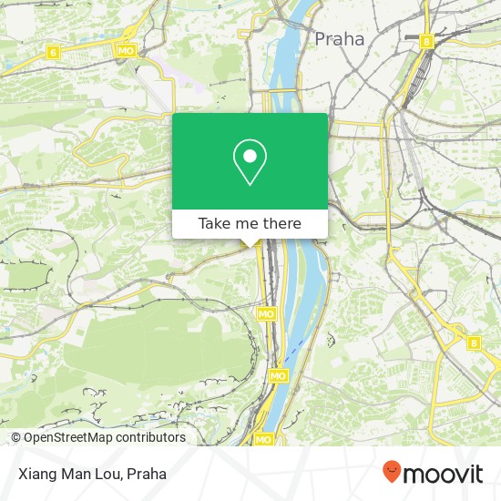 Xiang Man Lou, Pod Barvířkou 150 00 Praha mapa