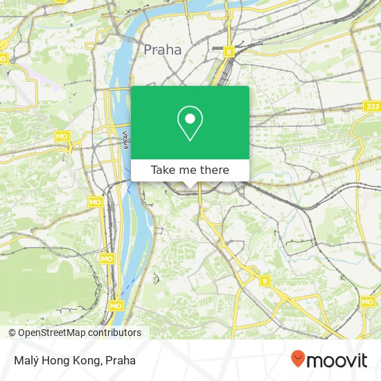Malý Hong Kong, Jaromírova 432 / 27 128 00 Praha mapa