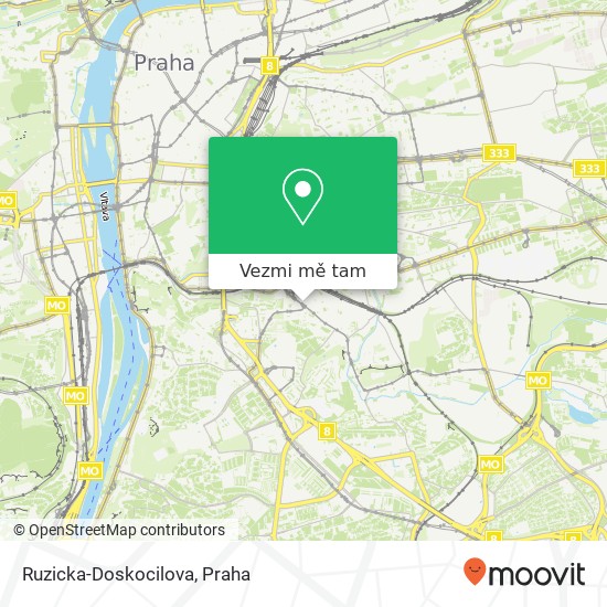 Ruzicka-Doskocilova, Nuselská 142 / 9 140 00 Praha mapa