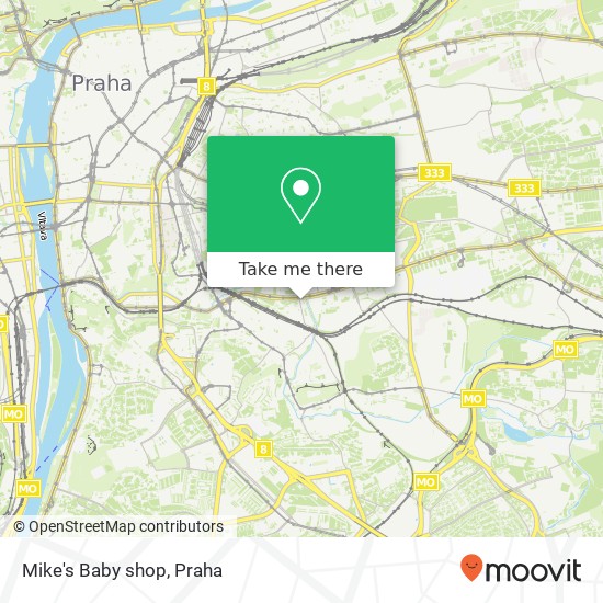 Mike's Baby shop, Petrohradská 893 / 34 101 00 Praha mapa