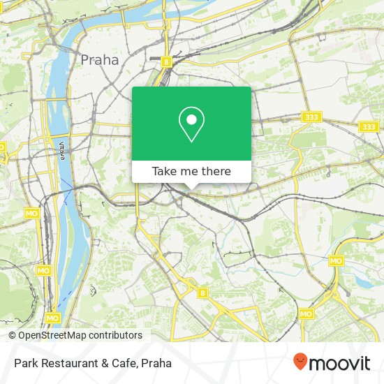 Park Restaurant & Cafe, Vršovická 1525 / 1a 101 00 Praha mapa