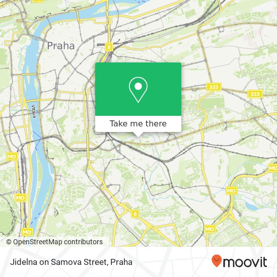 Jidelna on Samova Street, Sámova 29 / 7 101 00 Praha mapa