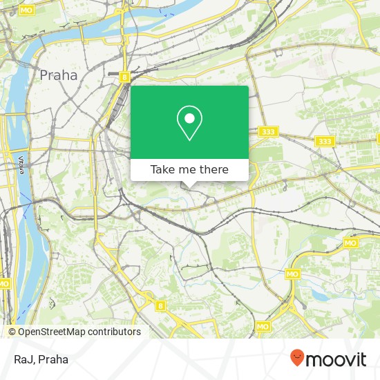 RaJ, Moskevská 23 101 00 Praha mapa