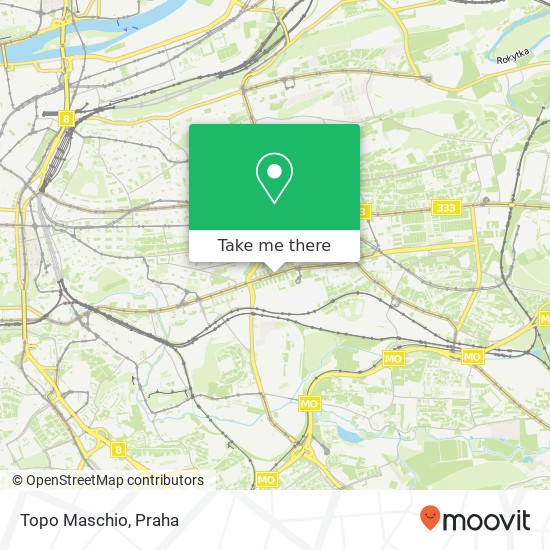 Topo Maschio, Vršovická 80 100 00 Praha mapa