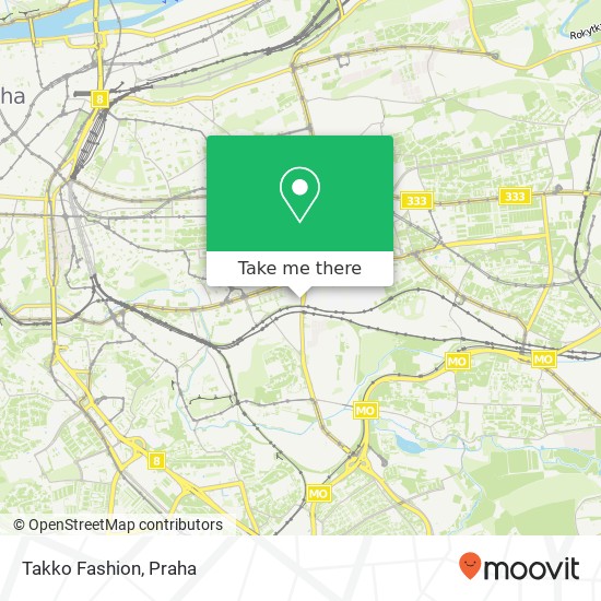 Takko Fashion, 100 00 Praha mapa