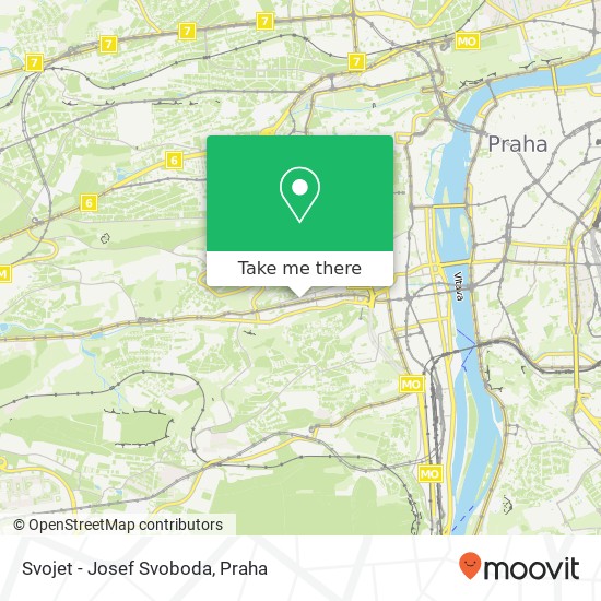 Svojet - Josef Svoboda, Mahenova 168 / 7 150 00 Praha mapa