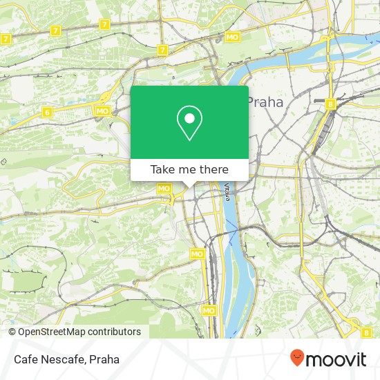 Cafe Nescafe, Kartouzská 150 00 Praha mapa