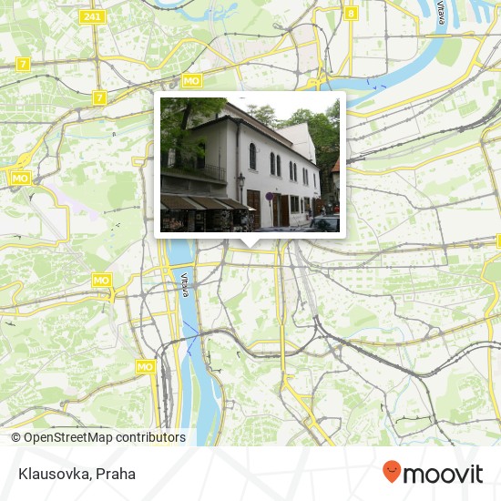 Klausovka, Žitná 19 110 00 Praha mapa