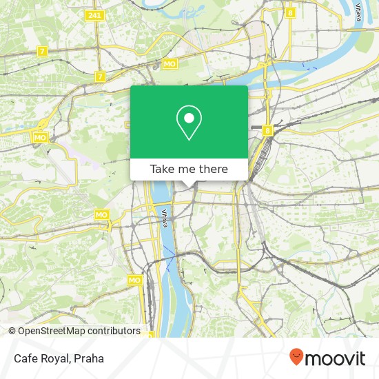 Cafe Royal, Myslíkova 24 110 00 Praha mapa