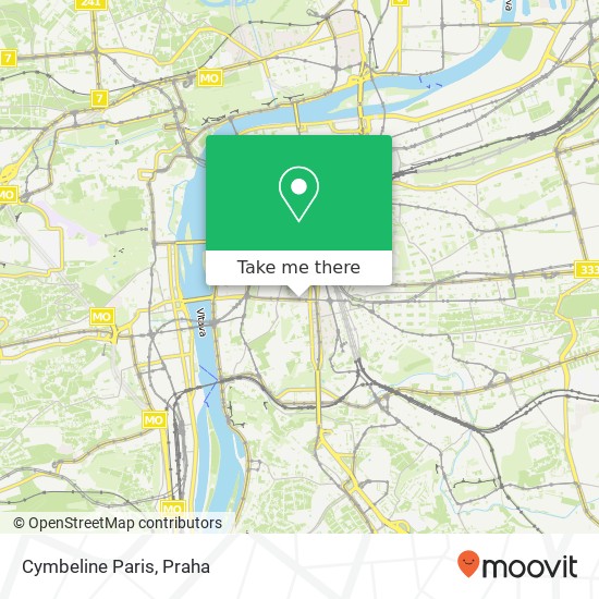 Cymbeline Paris, Ječná 35 120 00 Praha mapa