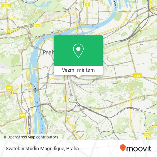 Svatební studio Magnifique, Vinohradská 32 120 00 Praha mapa