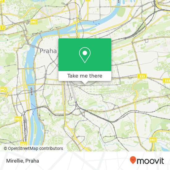 Mirellie, Korunní 783 / 23 120 00 Praha mapa
