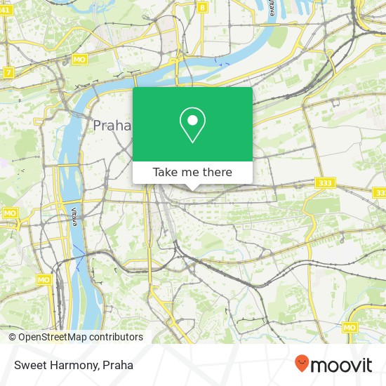 Sweet Harmony, Vinohradská 2030 / 44 120 00 Praha mapa