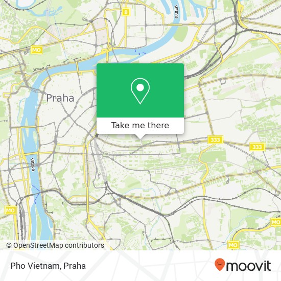 Pho Vietnam, Slavíkova 1657 / 1 130 00 Praha mapa