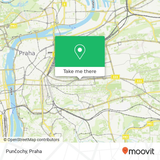 Punčochy, Vinohradská 103 130 00 Praha mapa