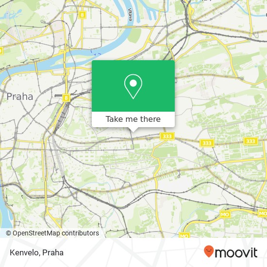Kenvelo, Vinohradská 130 00 Praha mapa