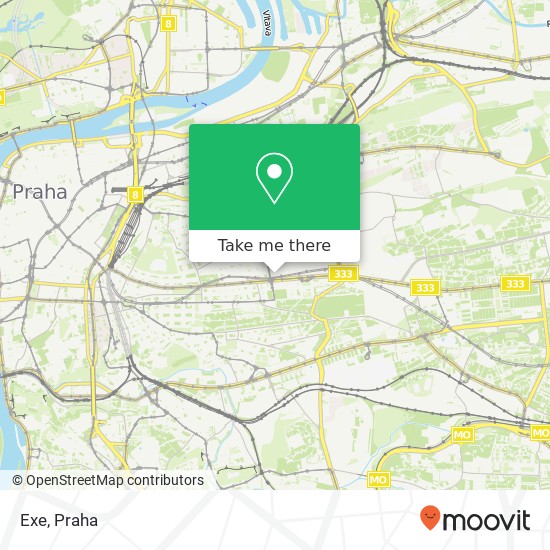 Exe, 130 00 Praha mapa