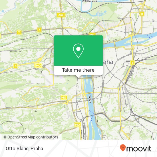 Otto Blanc, Vítězná 18 118 00 Praha mapa
