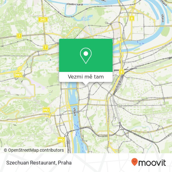 Szechuan Restaurant, Národní 961 / 25 110 00 Praha mapa