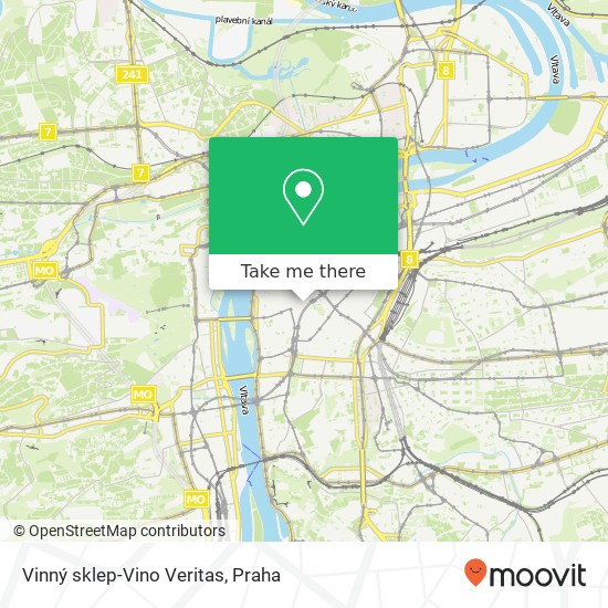 Vinný sklep-Vino Veritas, Národní 38 110 00 Praha mapa