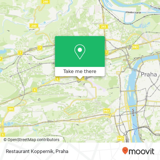 Restaurant Koppernik, Bělohorská 24 169 00 Praha mapa