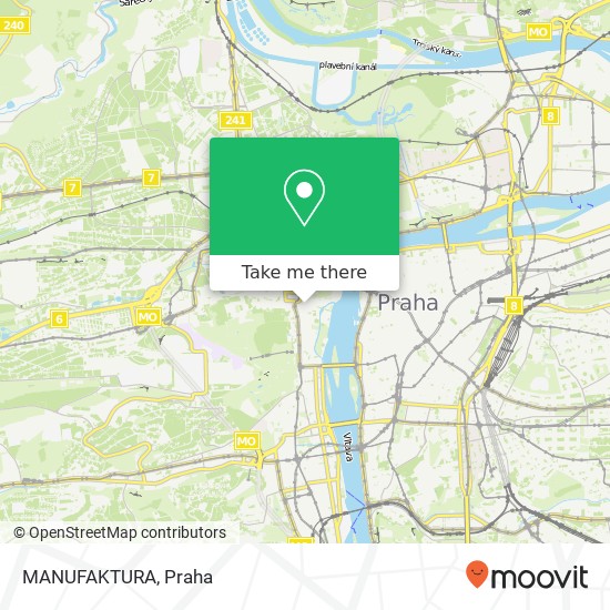 MANUFAKTURA, Mostecká 17 118 00 Praha mapa