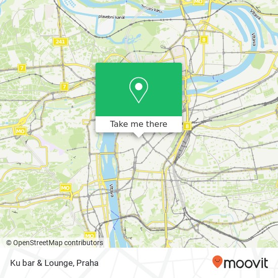 Ku bar & Lounge mapa