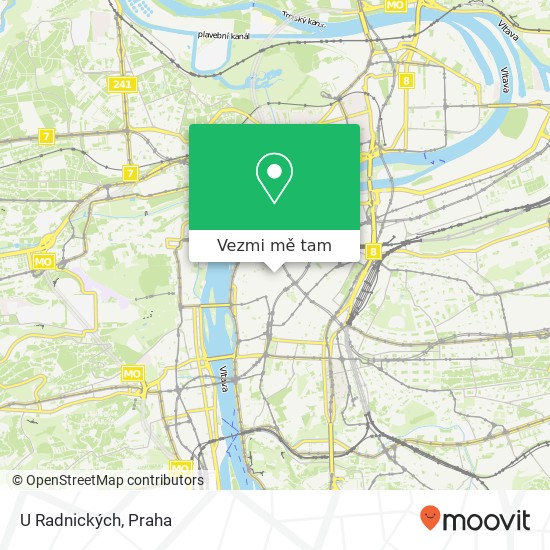 U Radnických, Havelská 9 110 00 Praha mapa