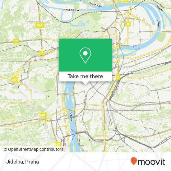 Jidelna, Uhelný trh 425 / 4 110 00 Praha mapa