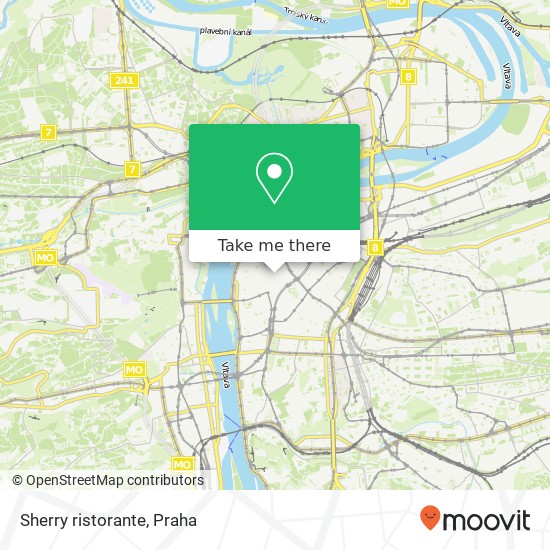 Sherry ristorante, Havelská 526 / 2 110 00 Praha mapa