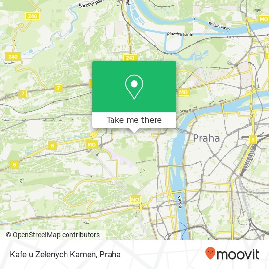 Kafe u Zelenych Kamen, Úvoz 169 / 6 118 00 Praha mapa