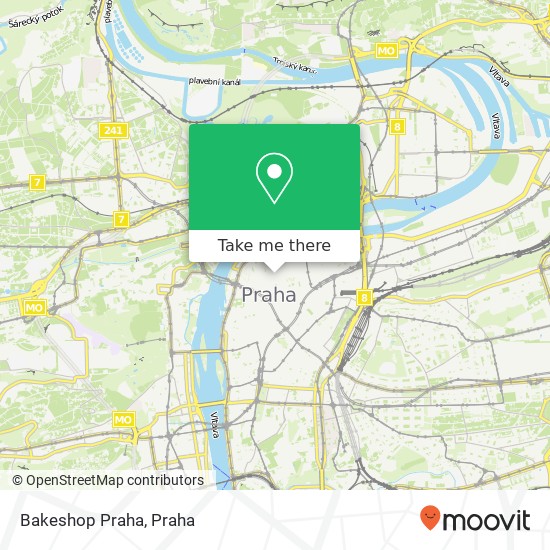 Bakeshop Praha, Kozí 1 110 00 Praha mapa