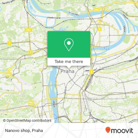 Nanovo shop, Týnská ulička 627 / 8 110 00 Praha mapa