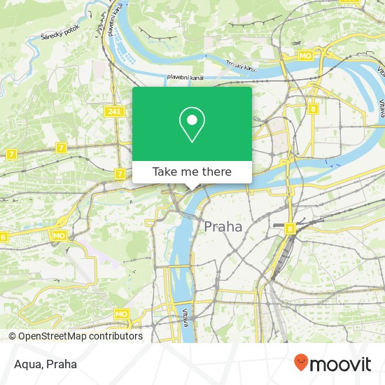 Aqua, U Plovárny 118 00 Praha mapa