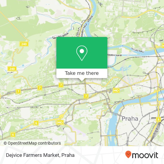 Dejvice Farmers Market, 160 00 Praha mapa