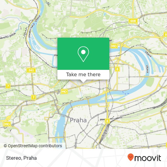 Stereo, Ovenecká 364 / 28 170 00 Praha mapa
