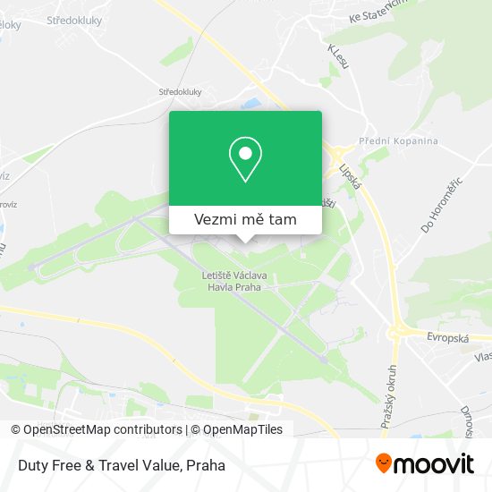 Duty Free & Travel Value mapa