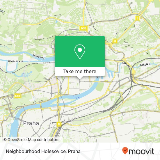 Neighbourhood Holesovice, Komunardů 894 / 32 170 00 Praha mapa