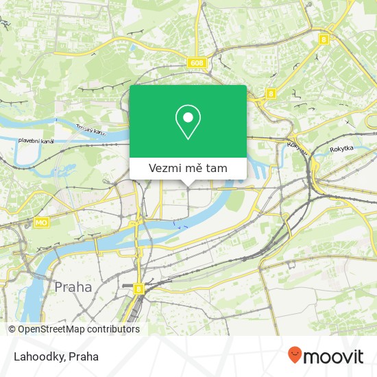 Lahoodky, Komunardů 170 00 Praha mapa