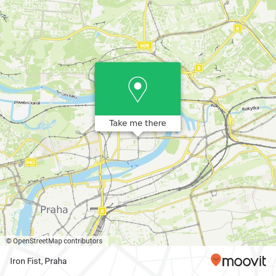 Iron Fist, Komunardů 25 170 00 Praha mapa
