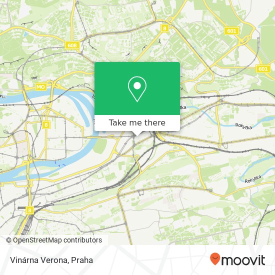 Vinárna Verona, Novákových 180 00 Praha mapa