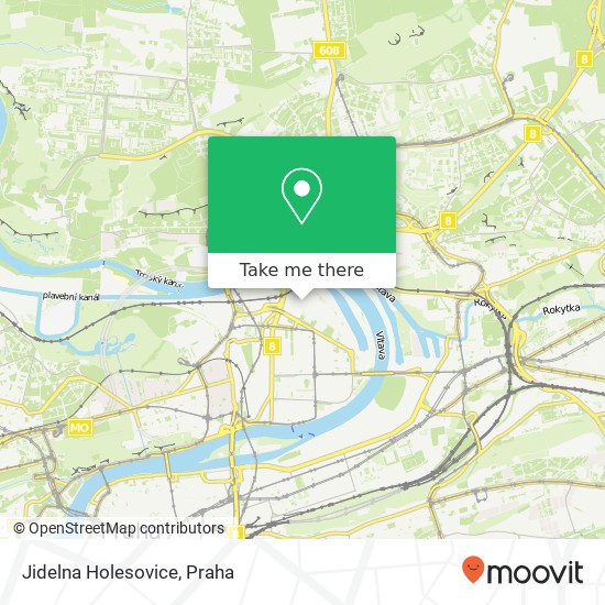 Jidelna Holesovice, Jankovcova 933 / 63 170 00 Praha mapa