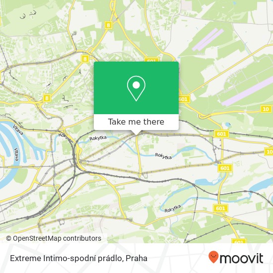 Extreme Intimo-spodní prádlo, Freyova 35 190 00 Praha mapa