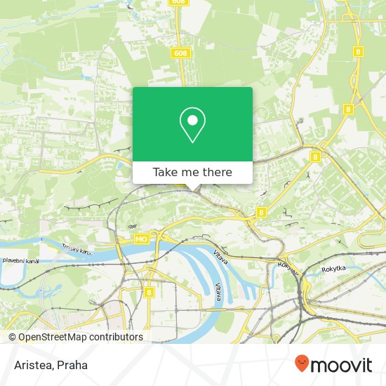 Aristea, Trojská 2232 / 1 182 00 Praha mapa