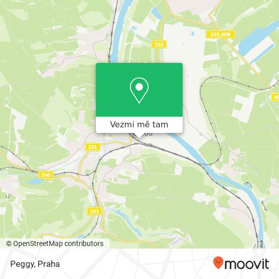 Peggy, Husova 538 278 01 Kralupy nad Vltavou mapa