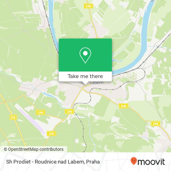 Sh Prodiet - Roudnice nad Labem, Jungmannova 1010 413 01 Roudnice nad Labem mapa