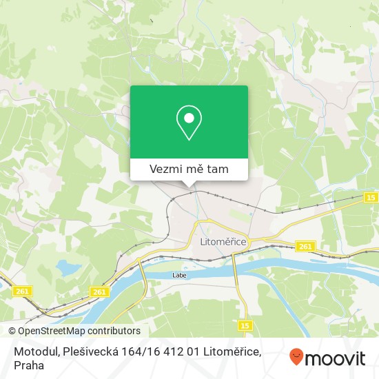 Motodul, Plešivecká 164 / 16 412 01 Litoměřice mapa